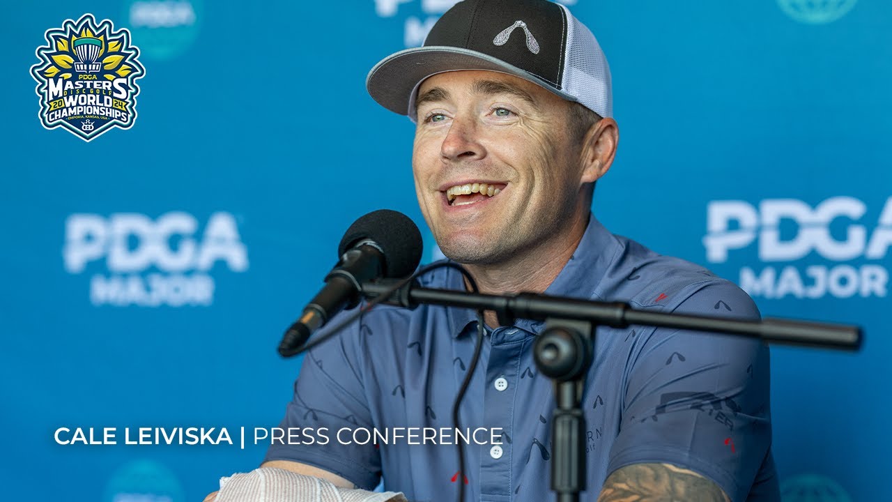 2024 PDGA Masters Disc Golf World Championships | Cale Leiviska Full Press Conference Interview