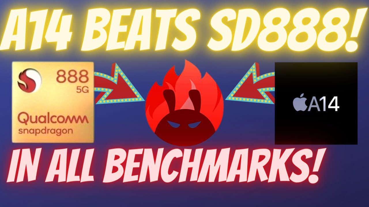 APPLE A14 BEATS THE NEW SNAPDRAGON 888! qualcomm snapdragon 888 sd 888 snapdragon 888 5g
