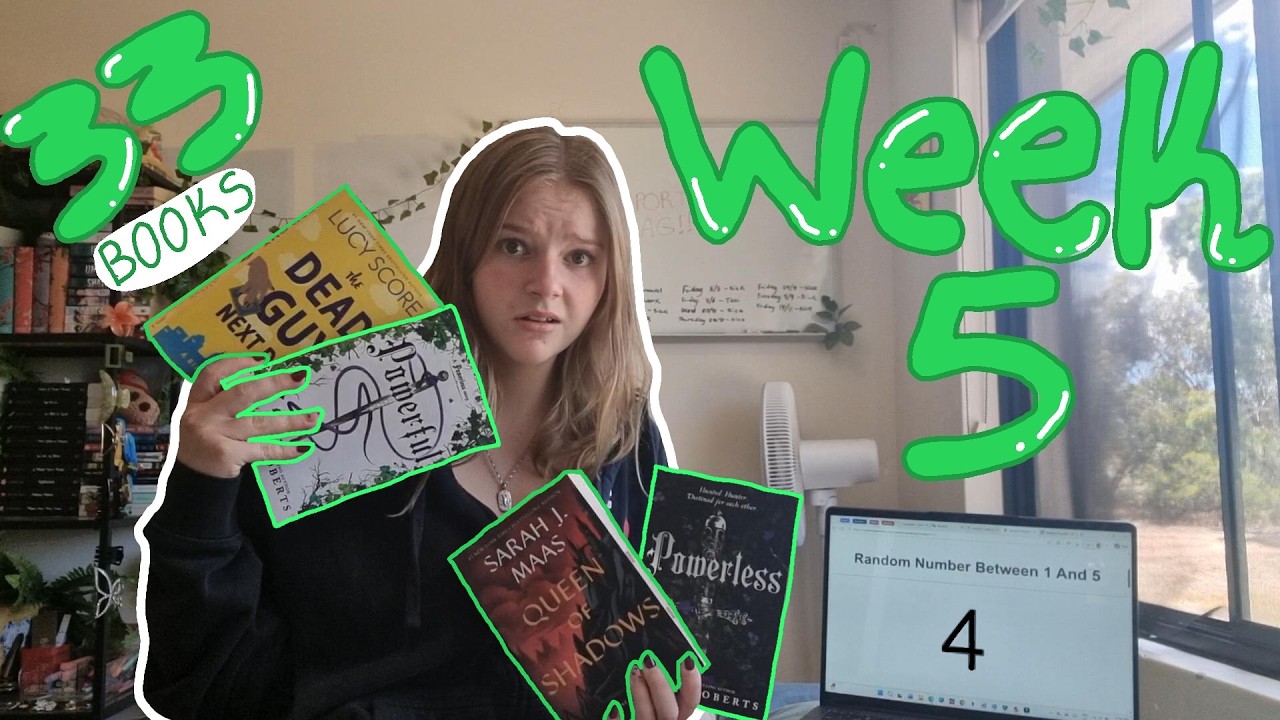 Random Number Generator Chooses How Many Hours I Read in a Day // Reading My TBR Week 5 📗