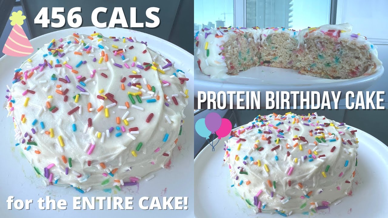 High Protein, Low Calorie Birthday Cake | WHOLE Recipe 456 Cals