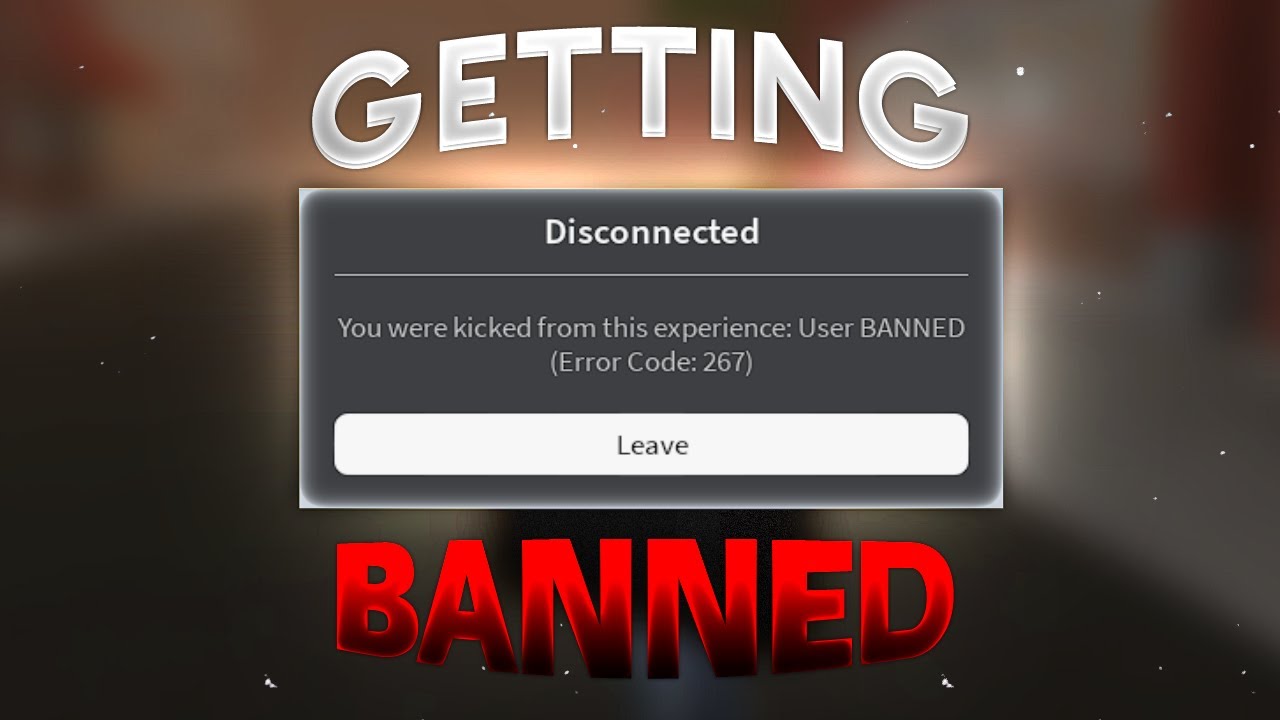 i got banned