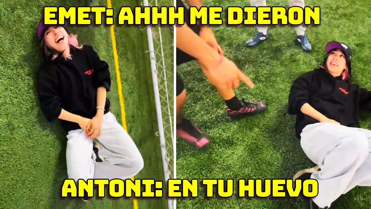 EMET JUGÁNDOSE UNA PICHANGA CON SUS AMIGOS