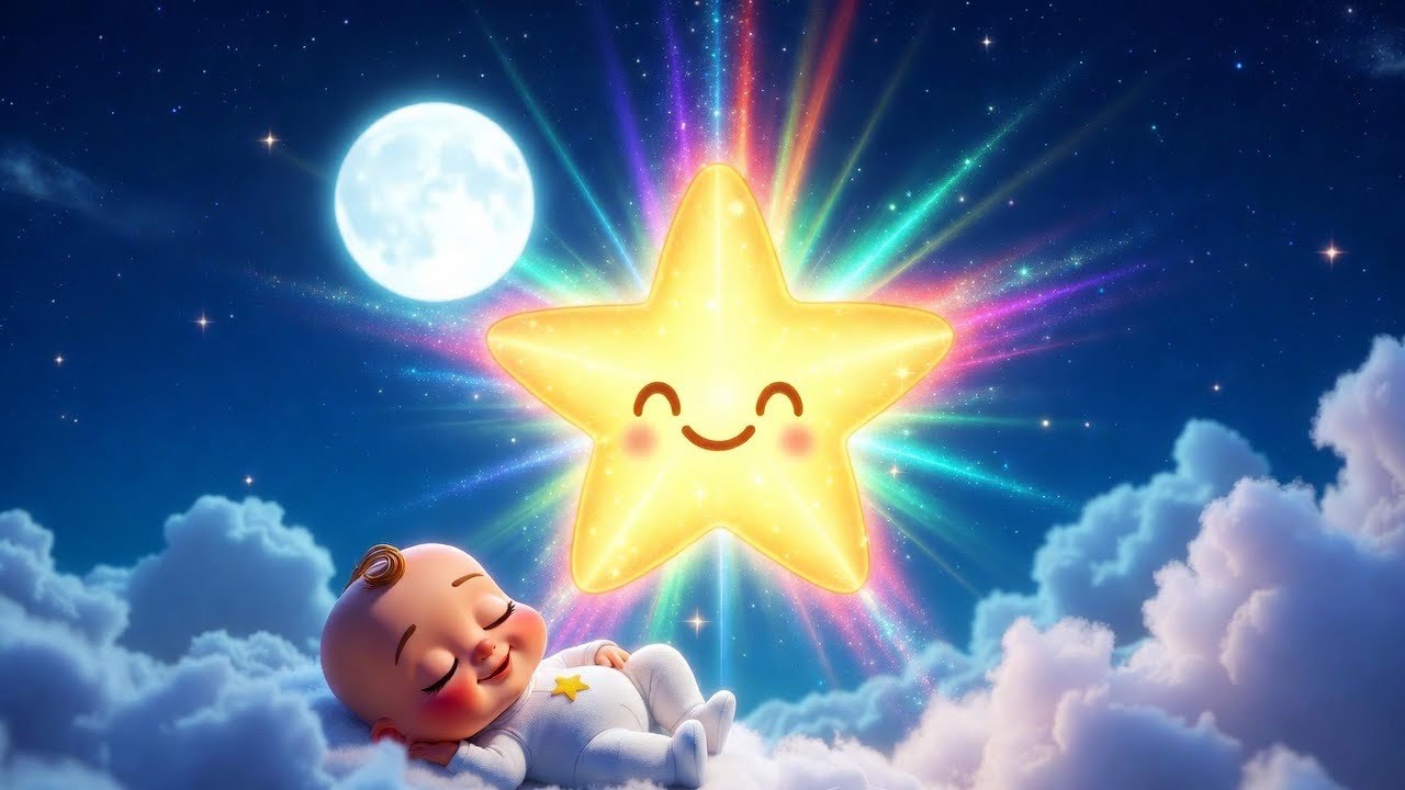 Twinkle Twinkle Little Star ⭐ Cute 3D Nursery Rhyme for Kids | Baby Songs & Lullaby Music