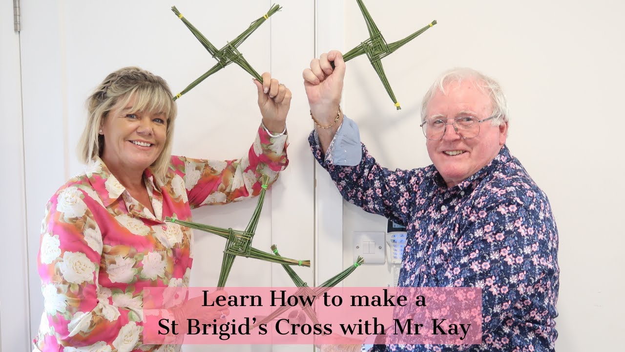 How to make a St Brigid's Cross