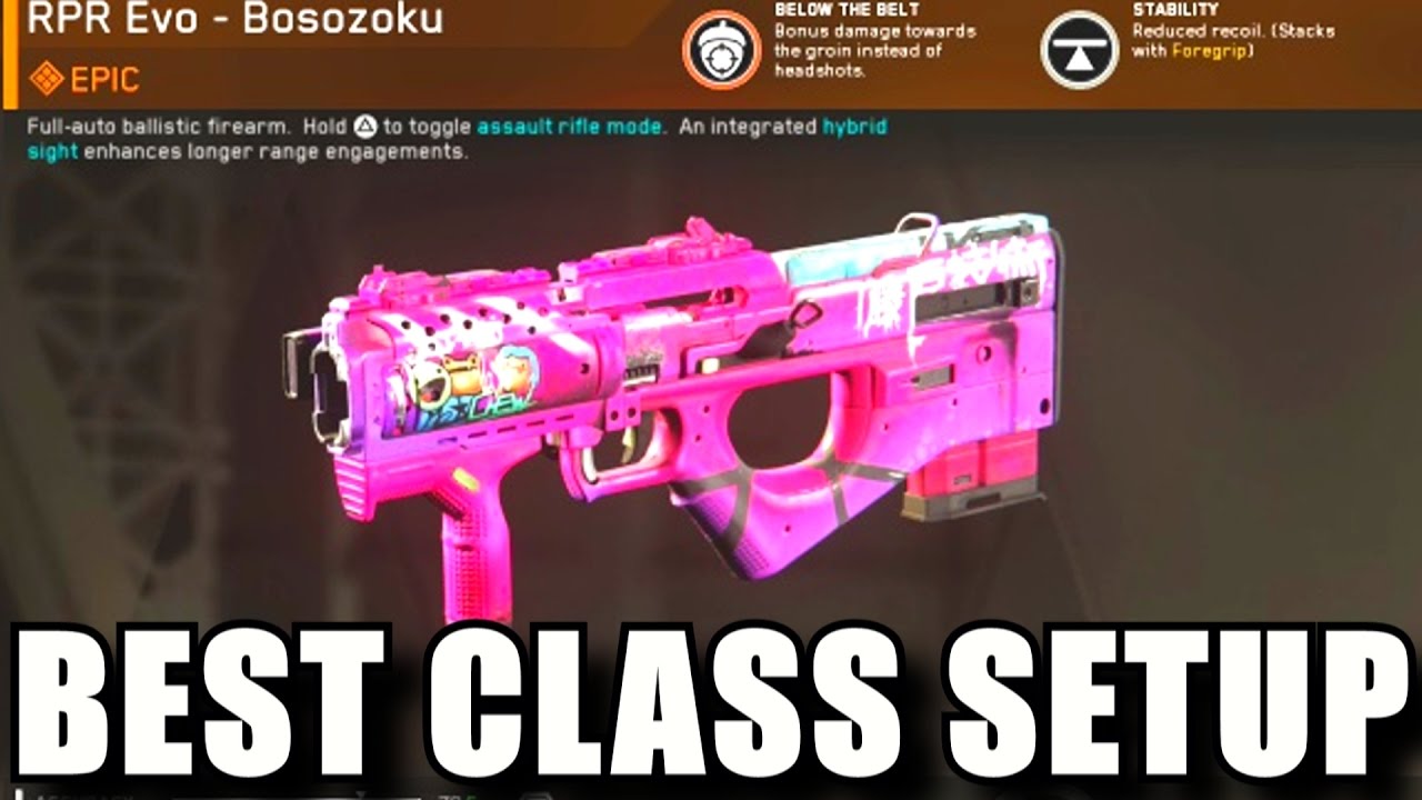 Best Class Setup RPR EVO│Infinite Warfare