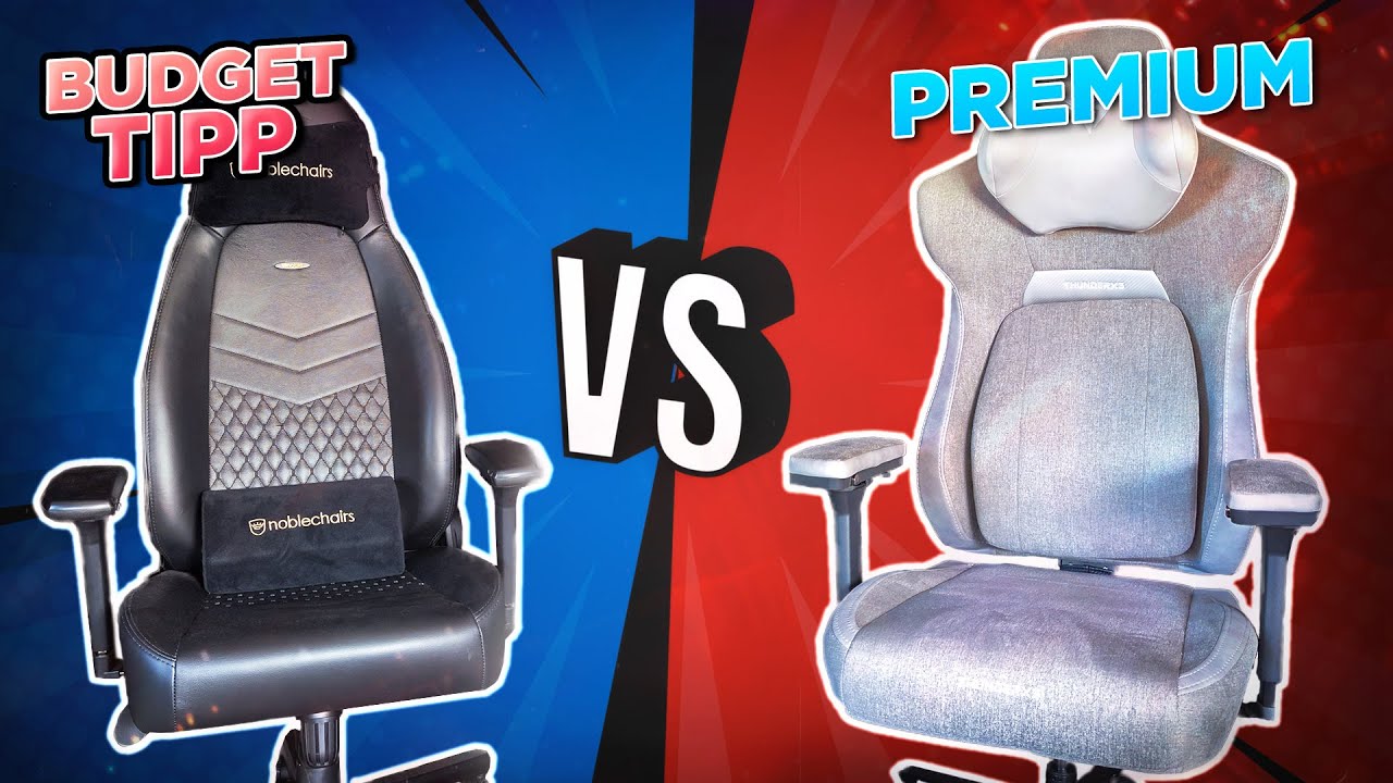 Epischer Gaming-Stuhl Showdown: Thunder X3 Core vs. noblechairs Icon!