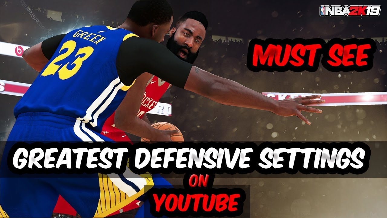 GREATEST DEFENSIVE SETTINGS ON YOUTUBE - NBA 2K19 DEFENSE TUTORIAL