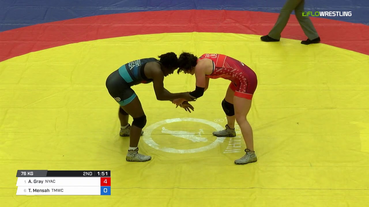 Women's Freestyle 76 kg Finals - Adeline Gray (NYAC) vs. Tamyra Mensah-Stock (TMWC)