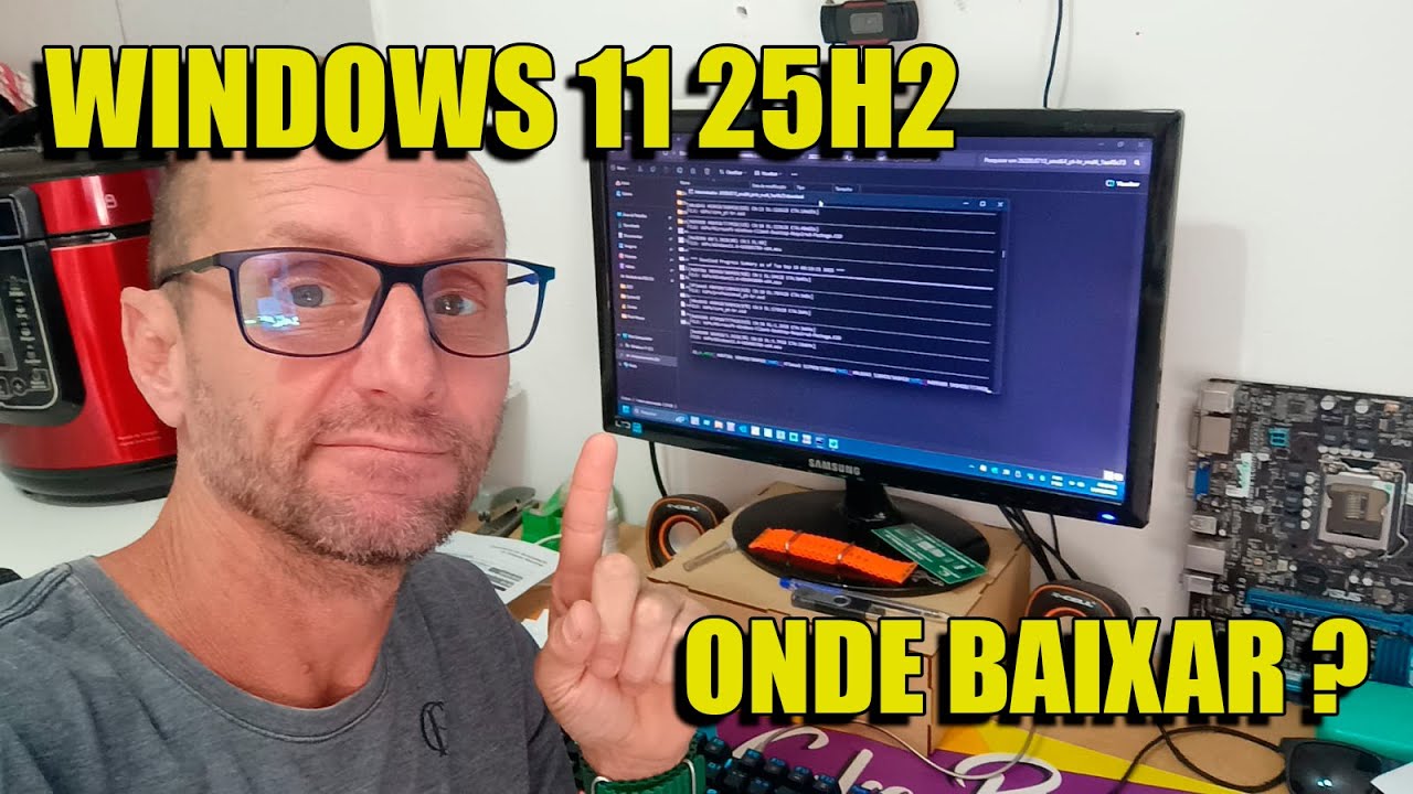 WINDOWS 11 25H2 – DOWNLOAD OFICIAL DA ISO PELO UUP DUMP