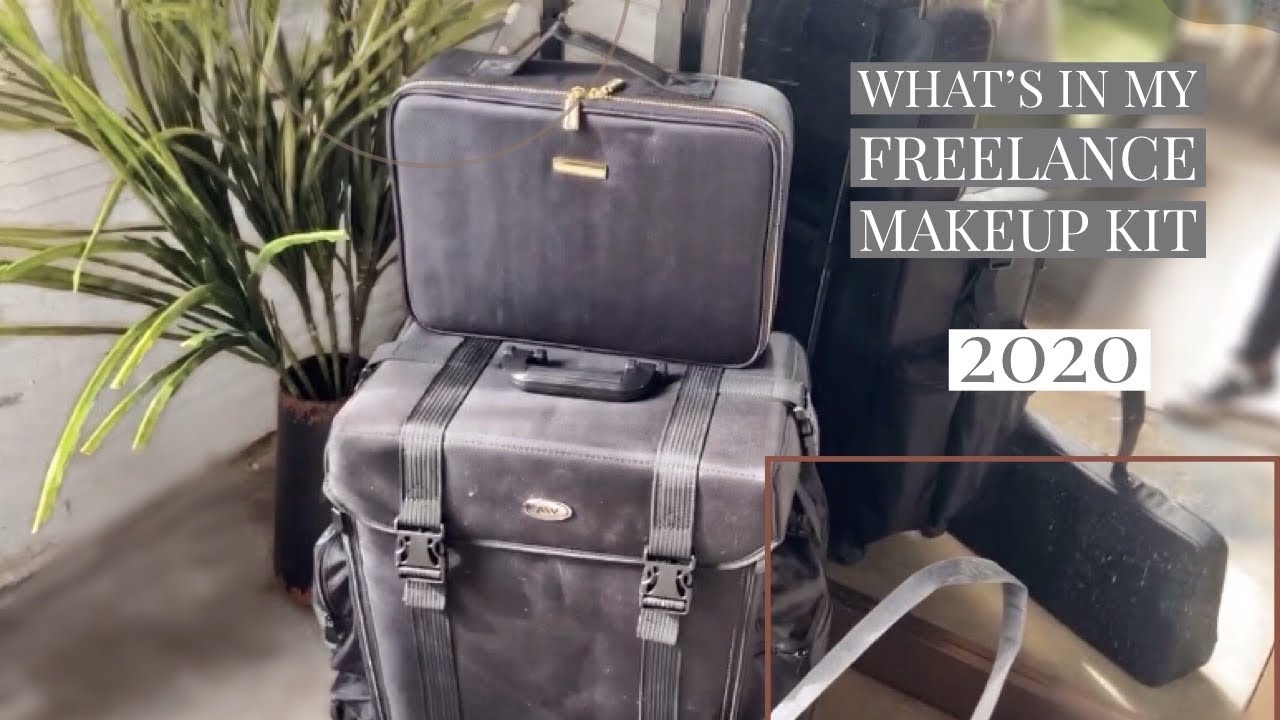 Whats in my Freelance Makeup Kit 2020 | MUA Kit Must Haves |ChristinaNiaTv