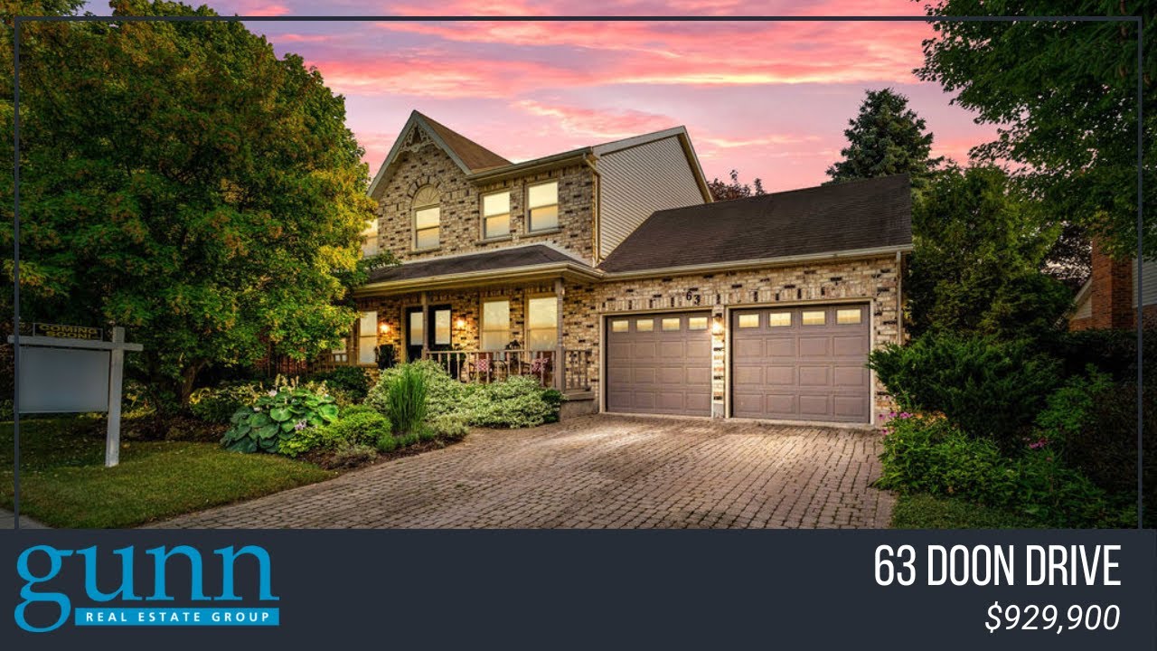The Gunn Real Estate Group presents 63 Doon Drive, London, Ontario