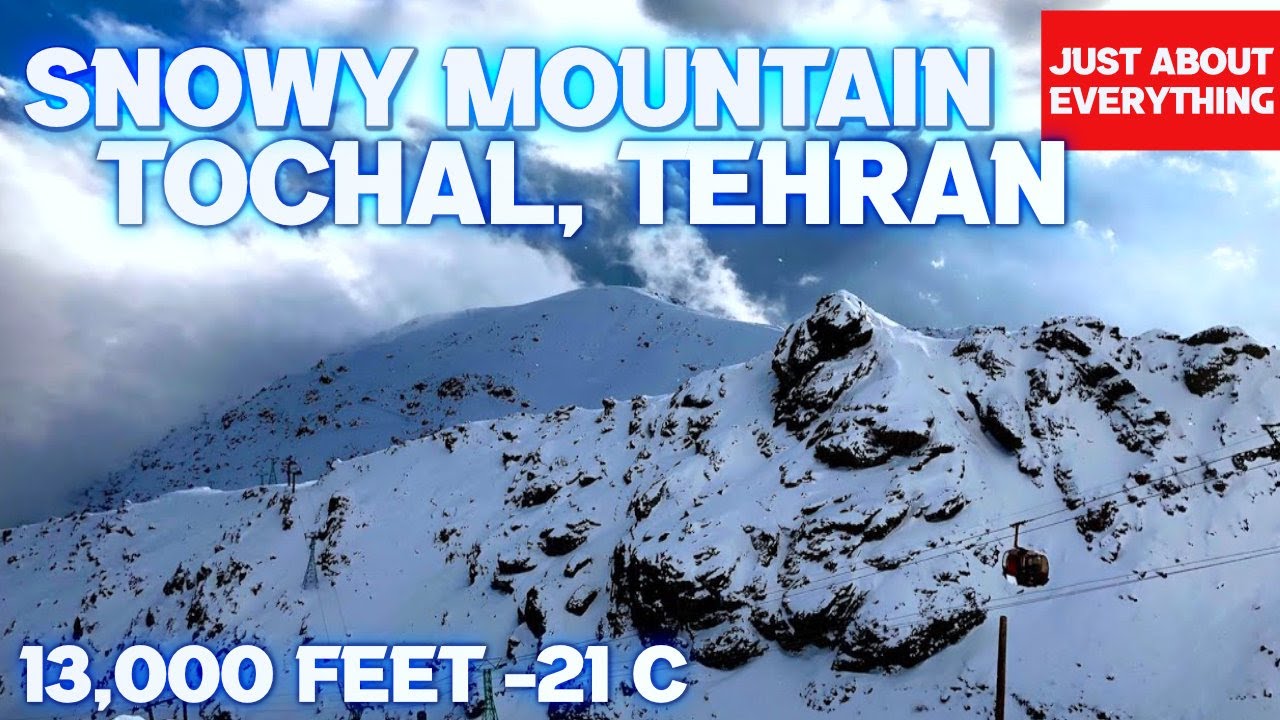 Best Ski Resorts in The World | Tochal Ski Resort - Beautiful Views | Tehran Iran|[Mountains]