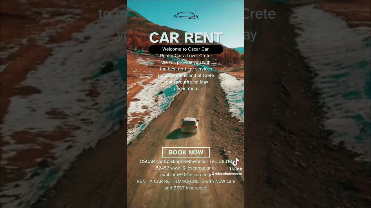 Welcome to Oscar Car, Rent a Car all over Crete!