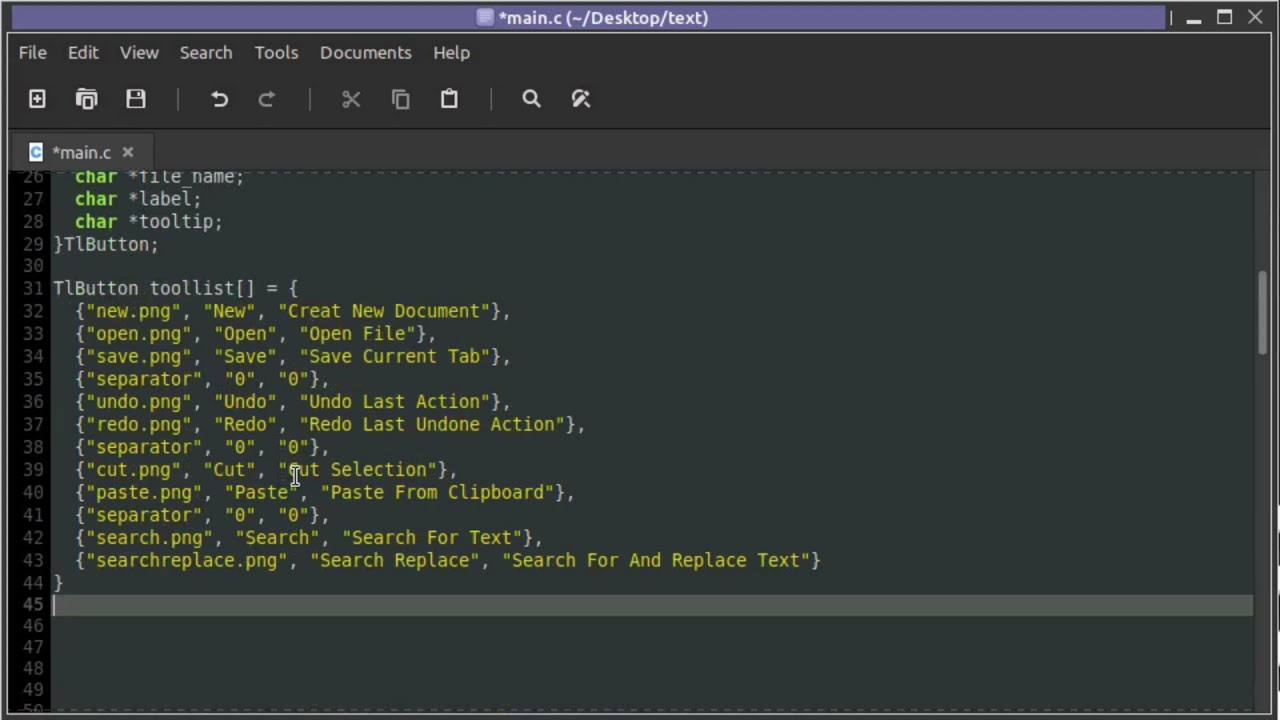 GTK 3 GUI in C pt3