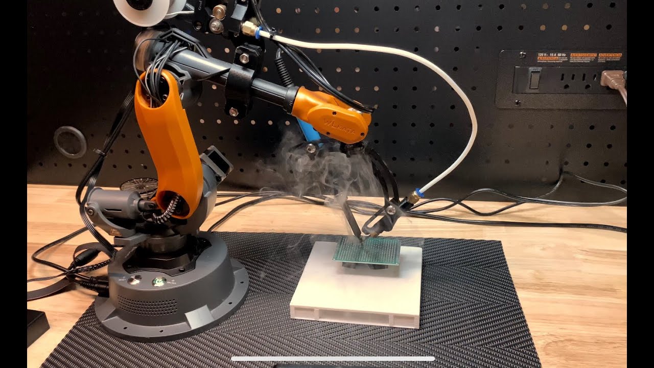 Mirobot Automated Soldering Factory