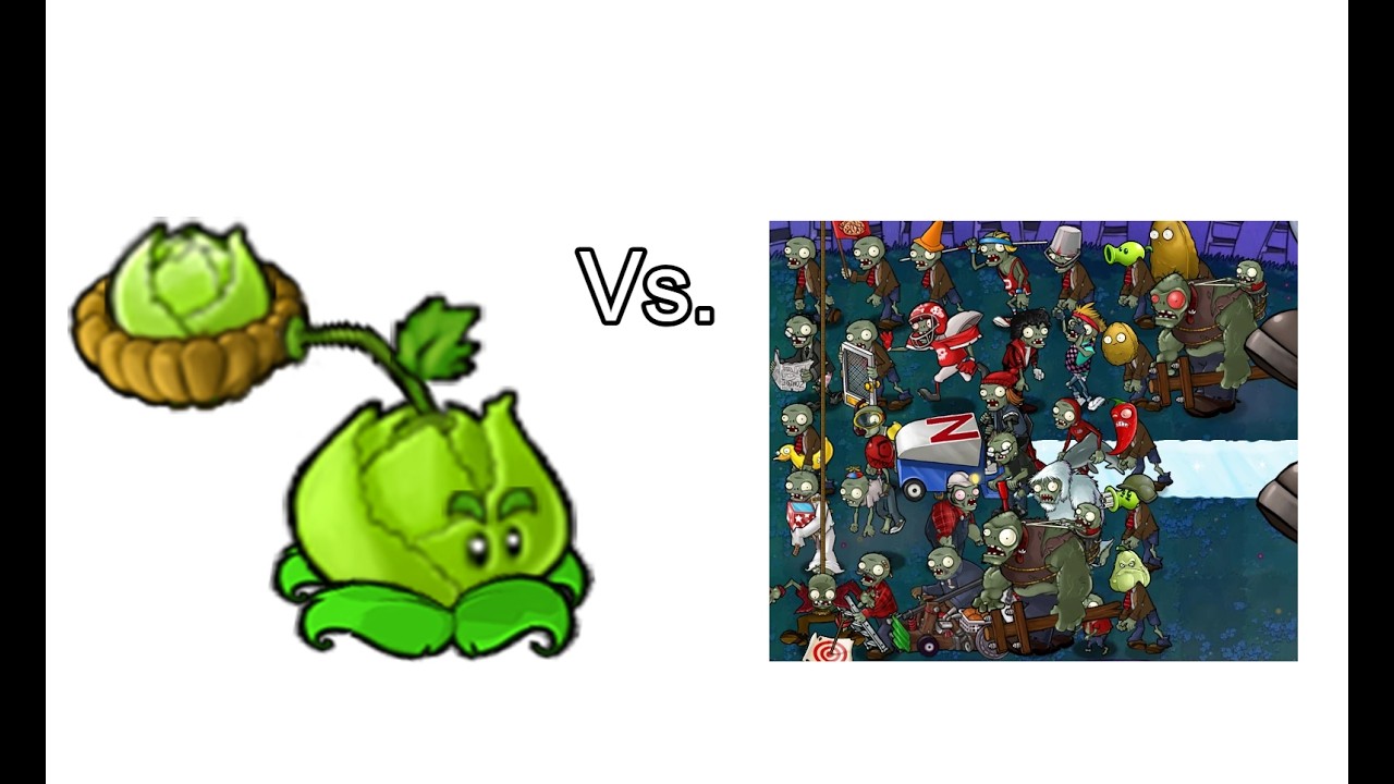 How long can the Cabbage army last against ENDLESS ZOMBIES