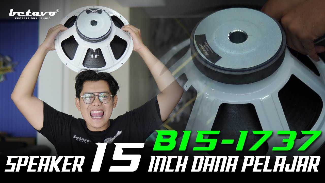 SPEAKER 15 INCH DANA PELAJAR B15-1737 SUBWOOFER/LOWPACK