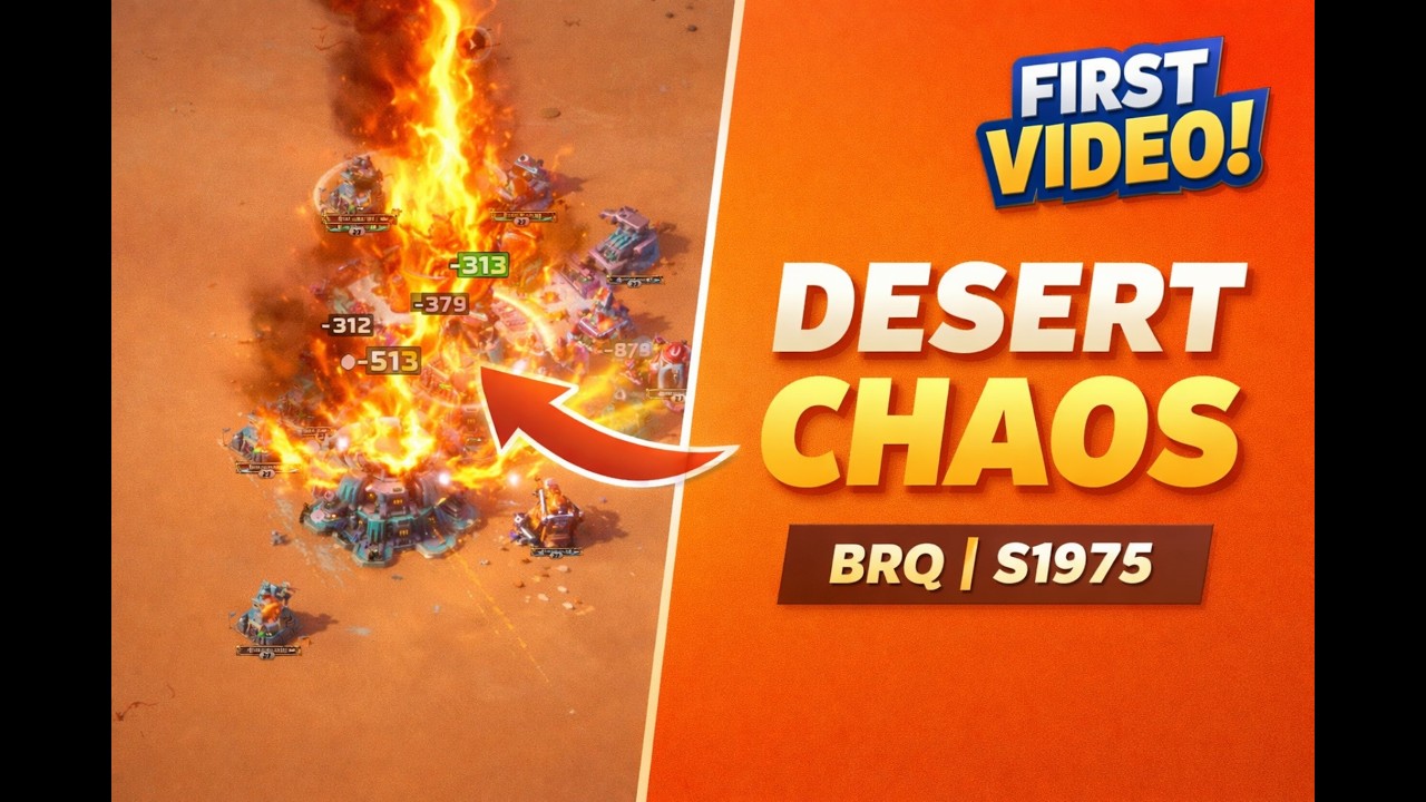Desert Storm Chaos | BRQ (Server 1975) | Last War: Survival Game