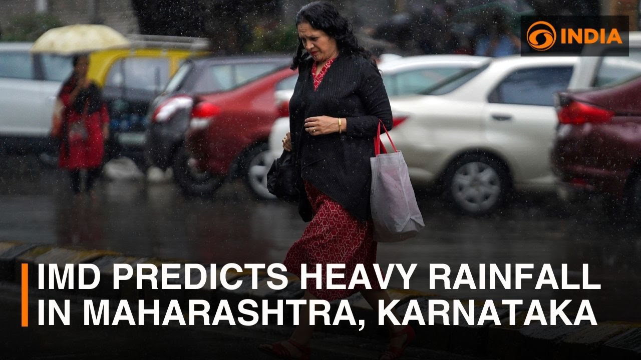 IMD predicts heavy rainfall in Maharashtra, Karnataka | More weather updates