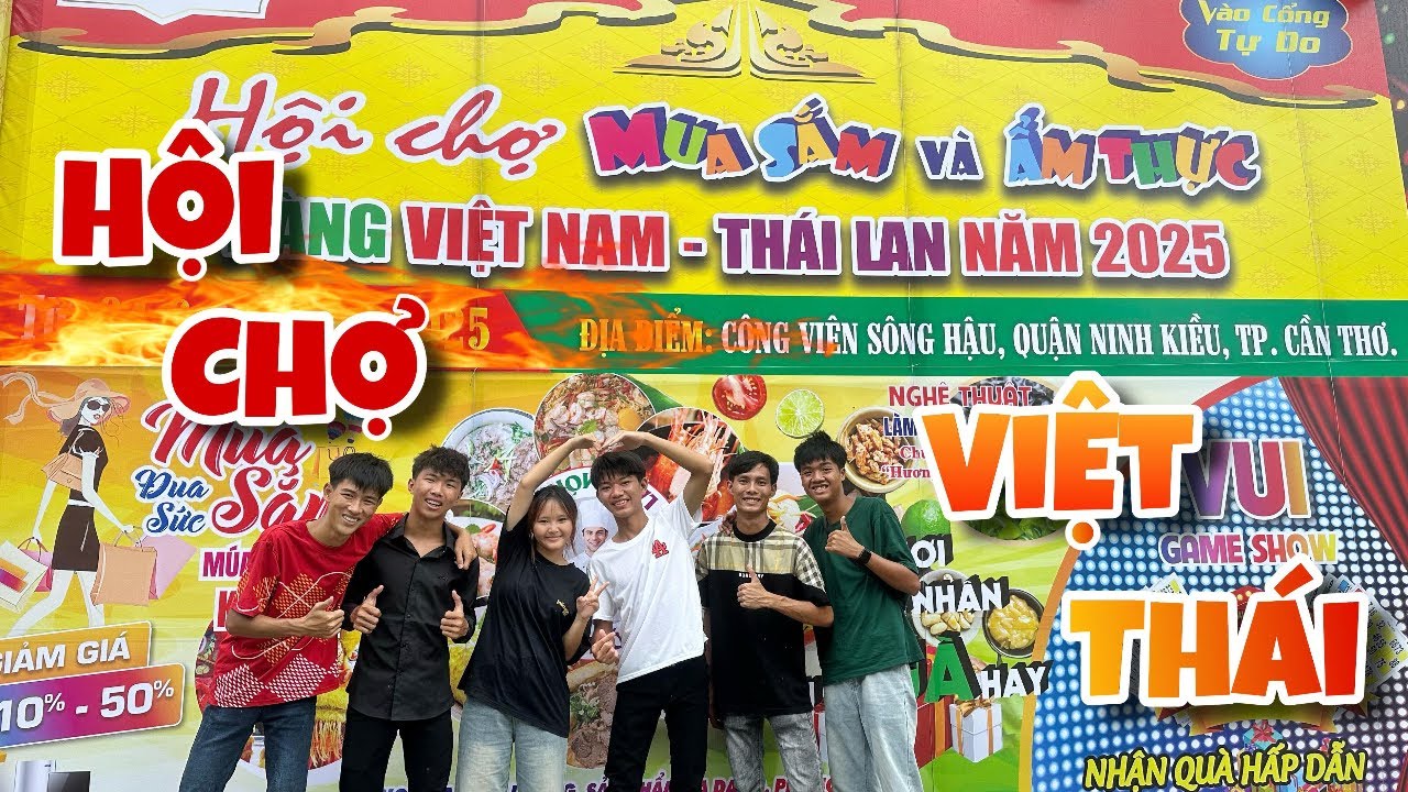 Anh Ba Phải | Trải Nghiệm Hội Chợ Ẩm Thực Việt Thái