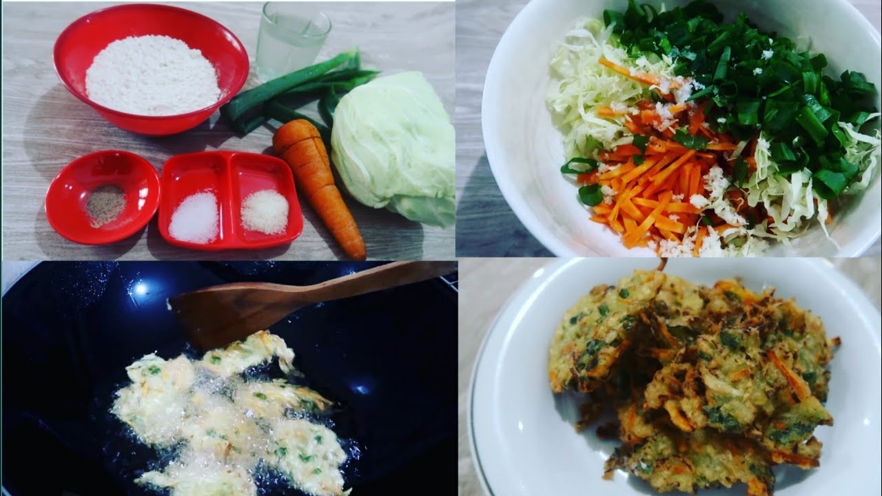 RECETA DE BALA BALA (TORTITAS DE VERDURAS ESTILO INDONESIO) - Comida Indonesia F&aacute;cil