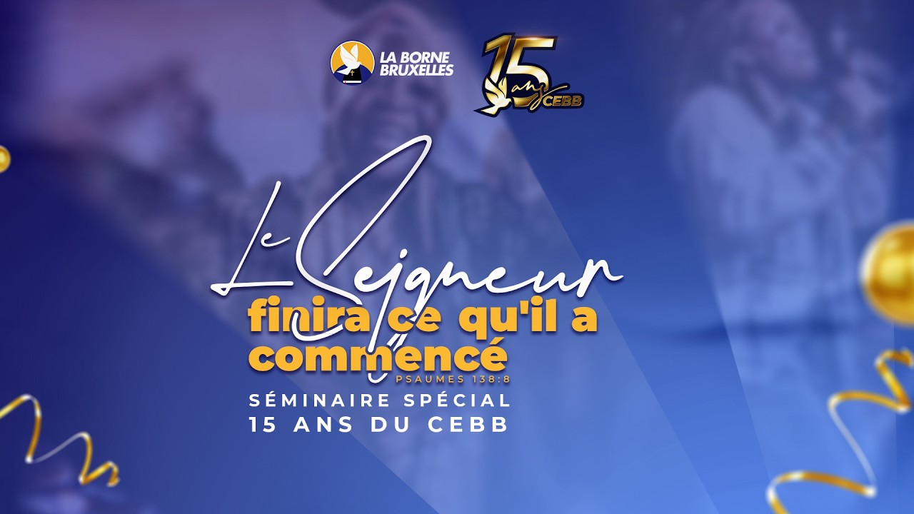 SÉMINAIRE  SPECIAL 15 ANS | TALK-SHOW | Samedi 14/03/2026