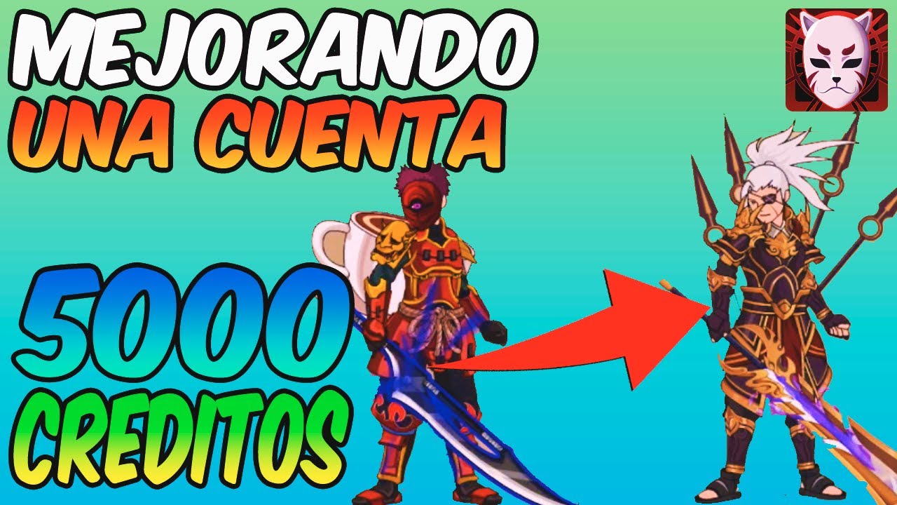 Mejorando la cuenta de un amigo (5000 creditos) | Shinobi Warfare en Español