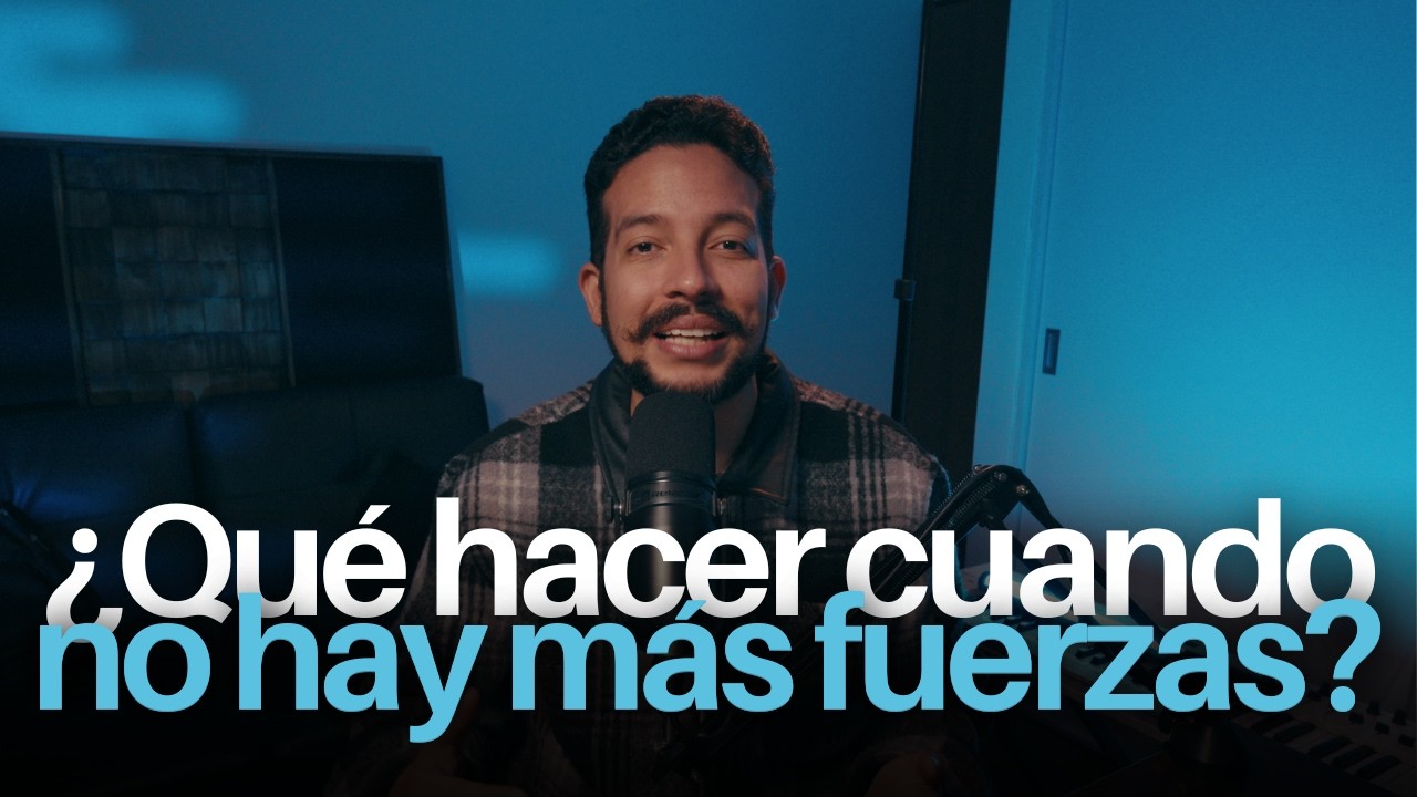 ¿Qué hacer cuando no hay más fuerzas? | La mesa está servida