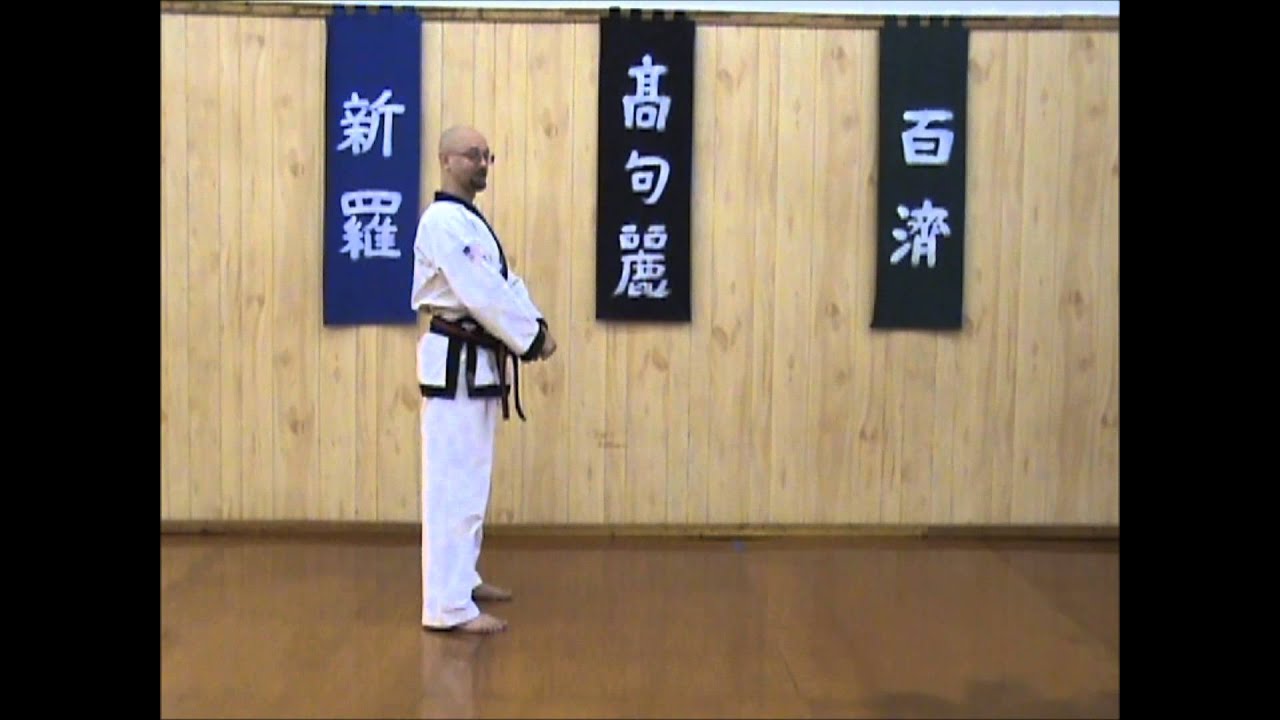 Tang Soo Do - Single Step Drill - Sequence 4