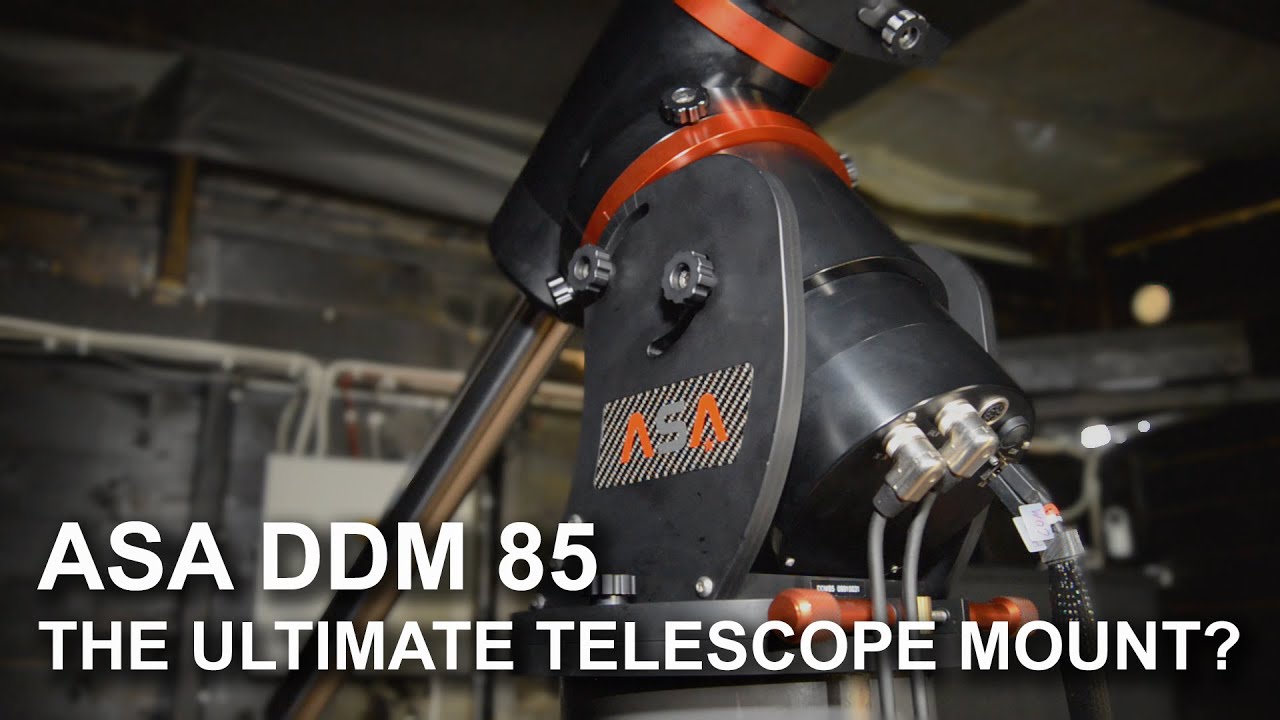 ASA DDM 85 - My dream telescope mount - no guiding needed!