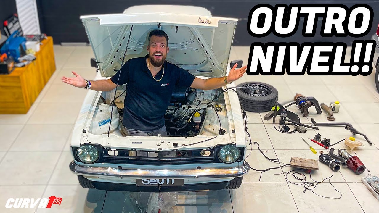 Decidi fazer tudo do ZERO! Chevette Tubar&atilde;o Branco!