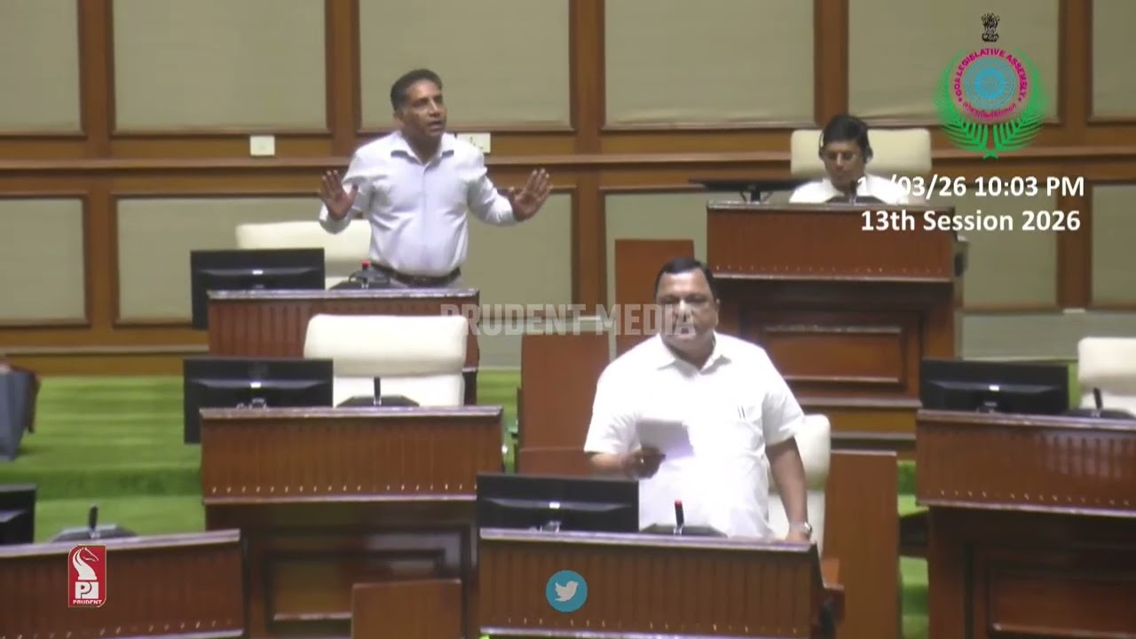 #highvoltagedrama: MLA Govind Gaude vs Min Mauvin Godinho