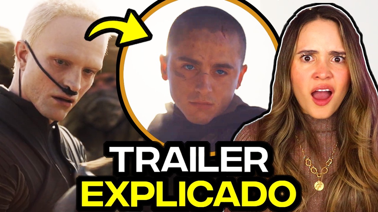 PASARON 17 AÑOS 😱🔥Trailer Dune parte 3 EXPLICADO, Robert Pattinson es SCYTALE, hijo de Paul y Chani
