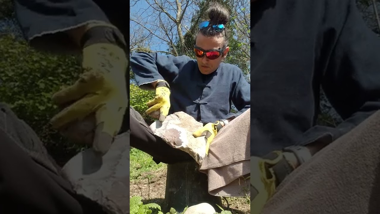 taille silex pour d&eacute;butant par un d&eacute;butant 1/2