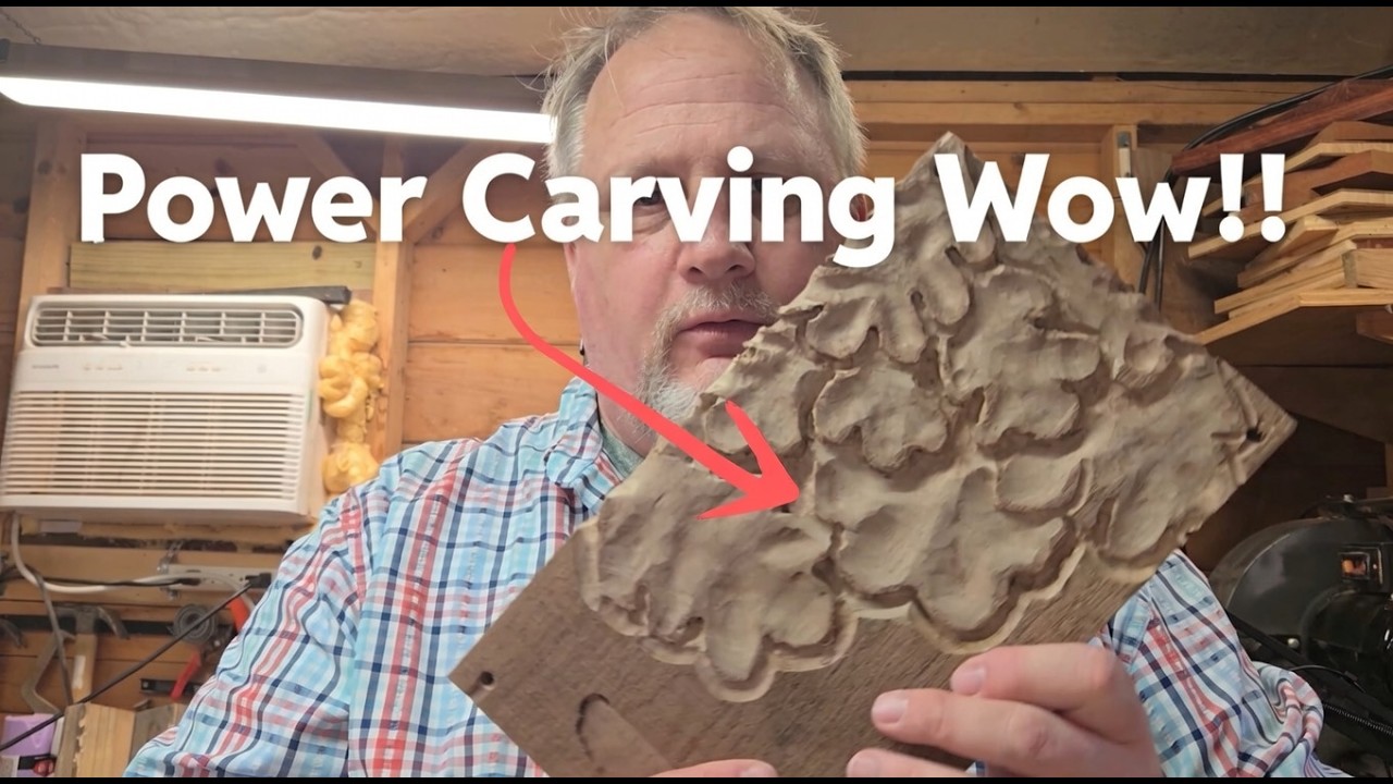 Power Carving a Burr Holder  EP 3