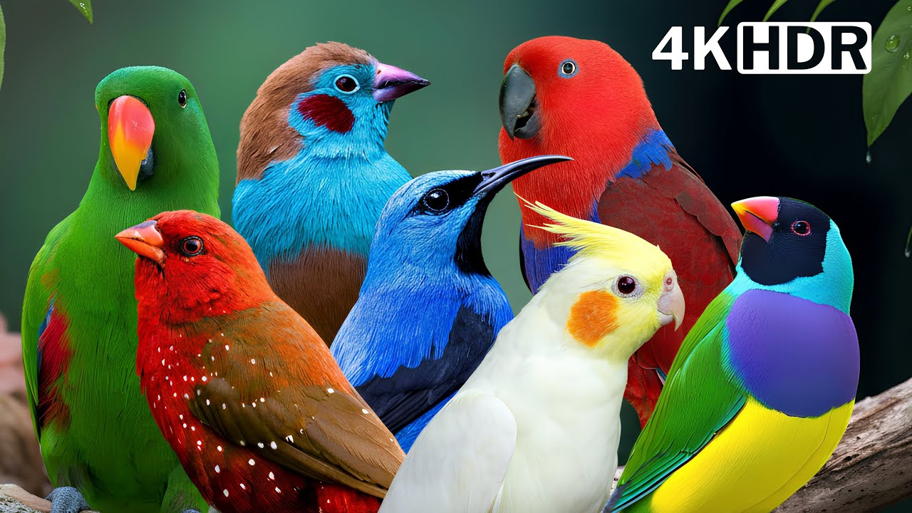Most Colorful Birds in the World | Breathtaking Beauty of Earth's Most Exquisite Birds | Relaxation🌿