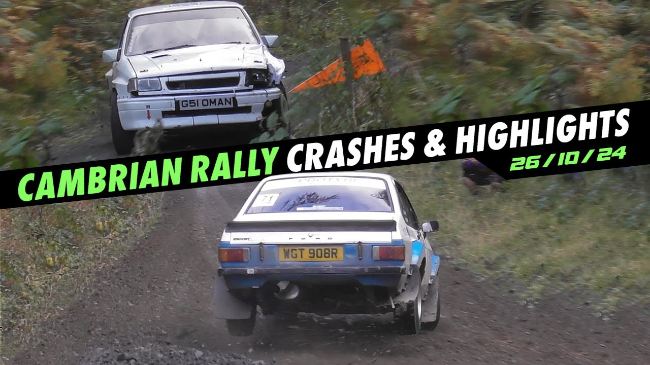 Cambrian Rally Crashes, Highlights & Pure Sound, 26/10/24
