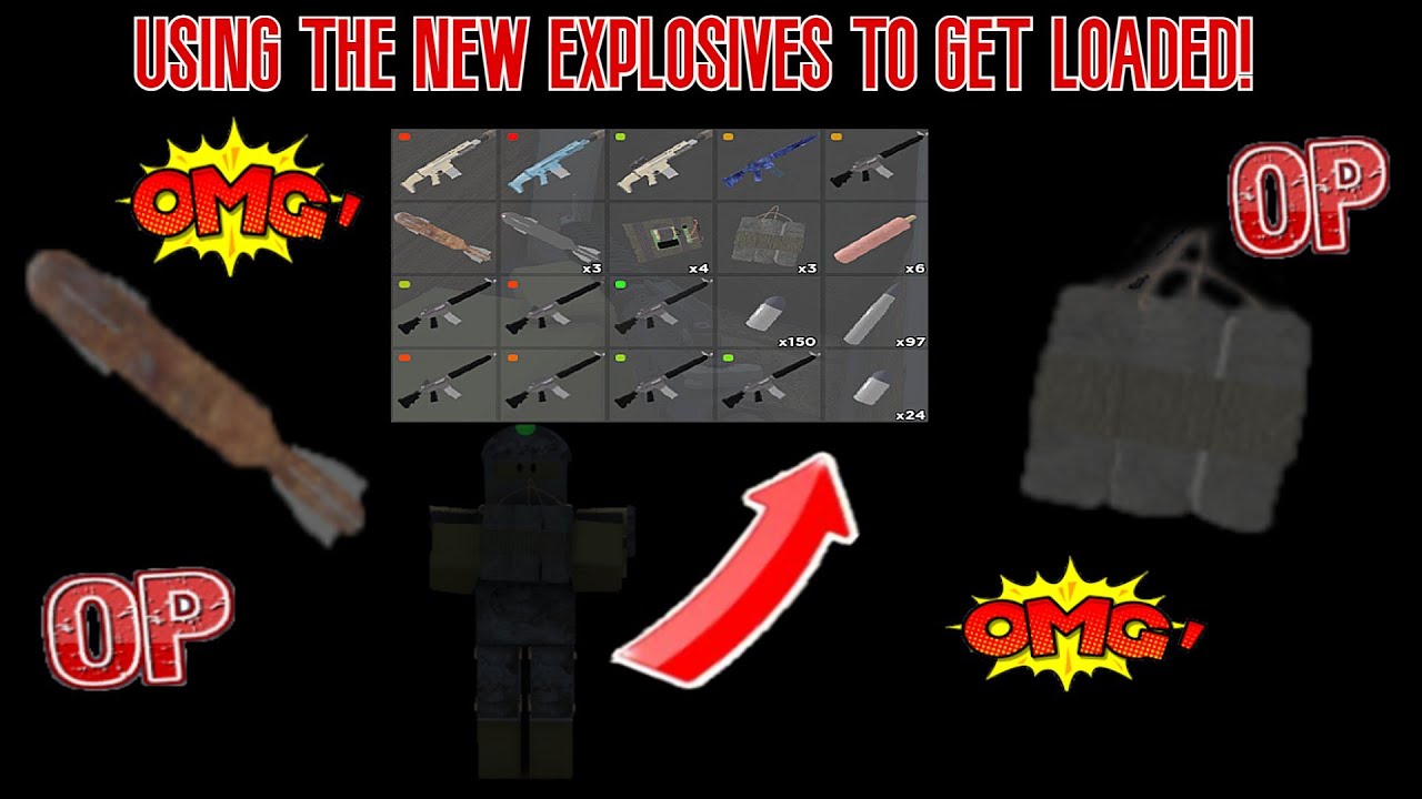 USING THE NEW EXPLOSIVES TO GET LOADED! (trident survival)