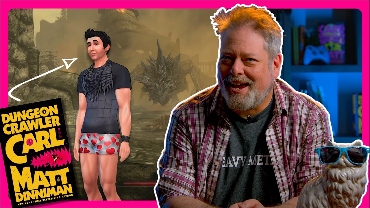 Can DUNGEON CRAWLER CARL survive in video games like SKYRIM & STARDEW VALLEY? (with Matt Dinniman)