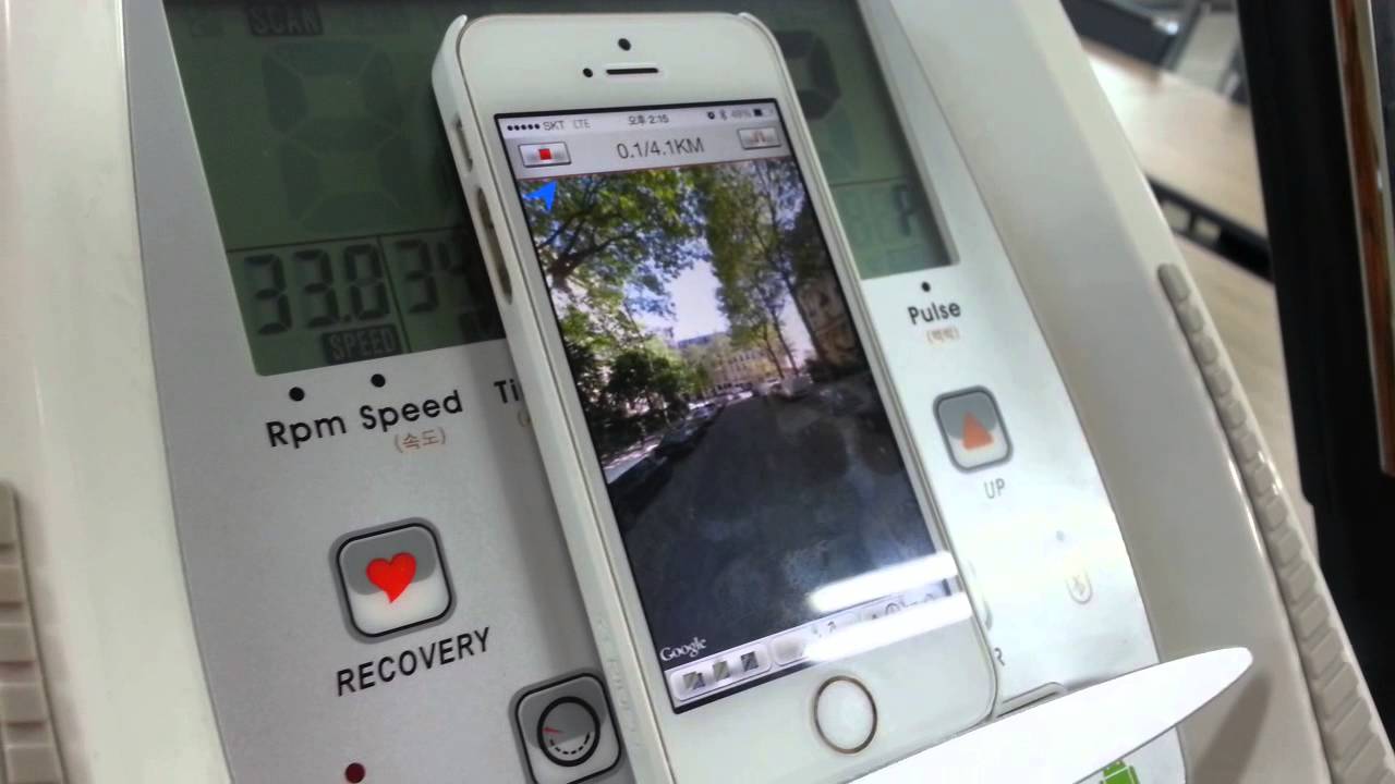 SP-7300 (ibiking) 스마트 어플 연동동영상
