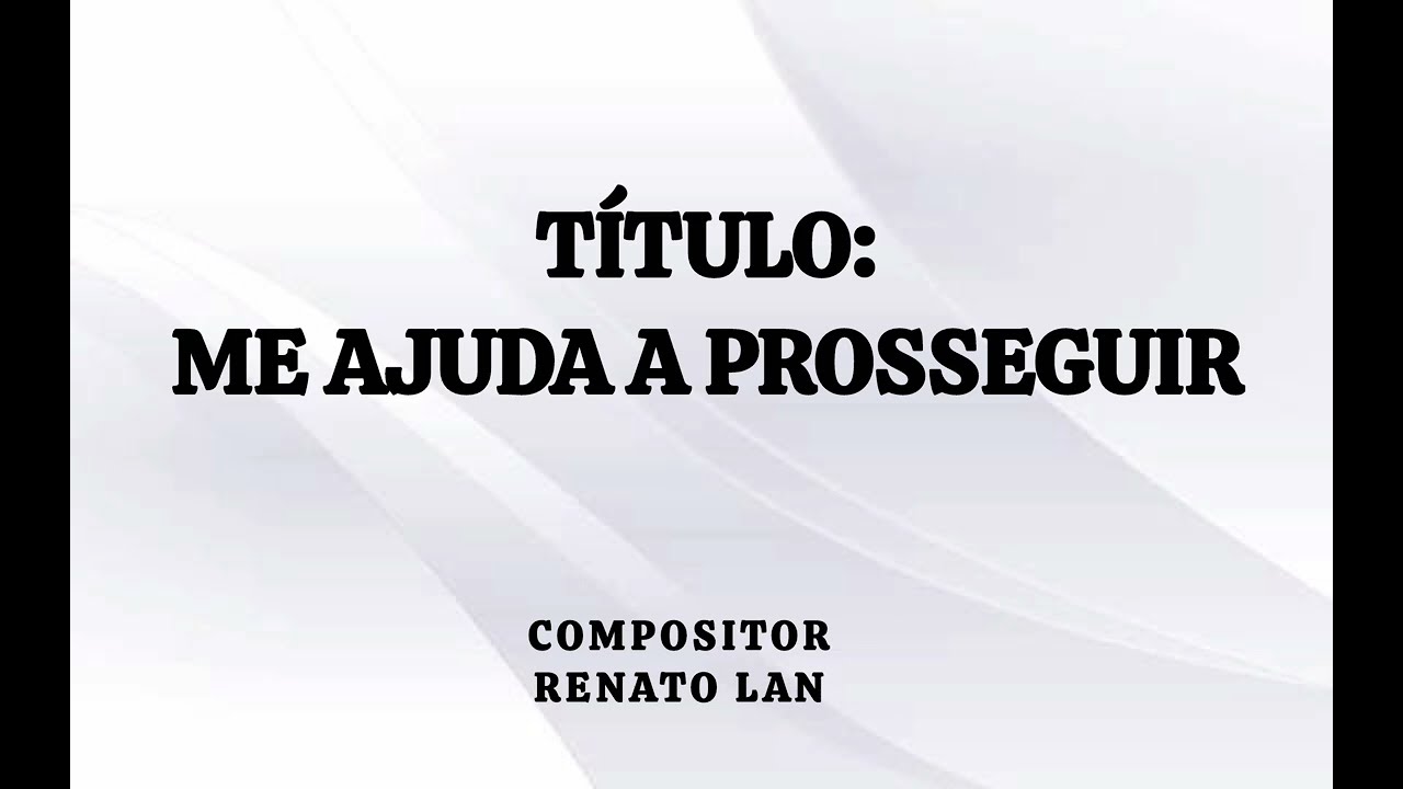 Me ajuda Prosseguir 