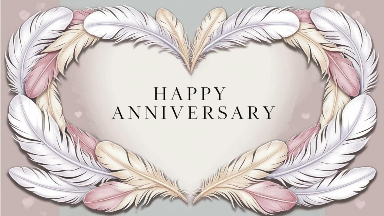Happy Anniversary - TV Art - Screensaver - Wallpaper - Frame Art