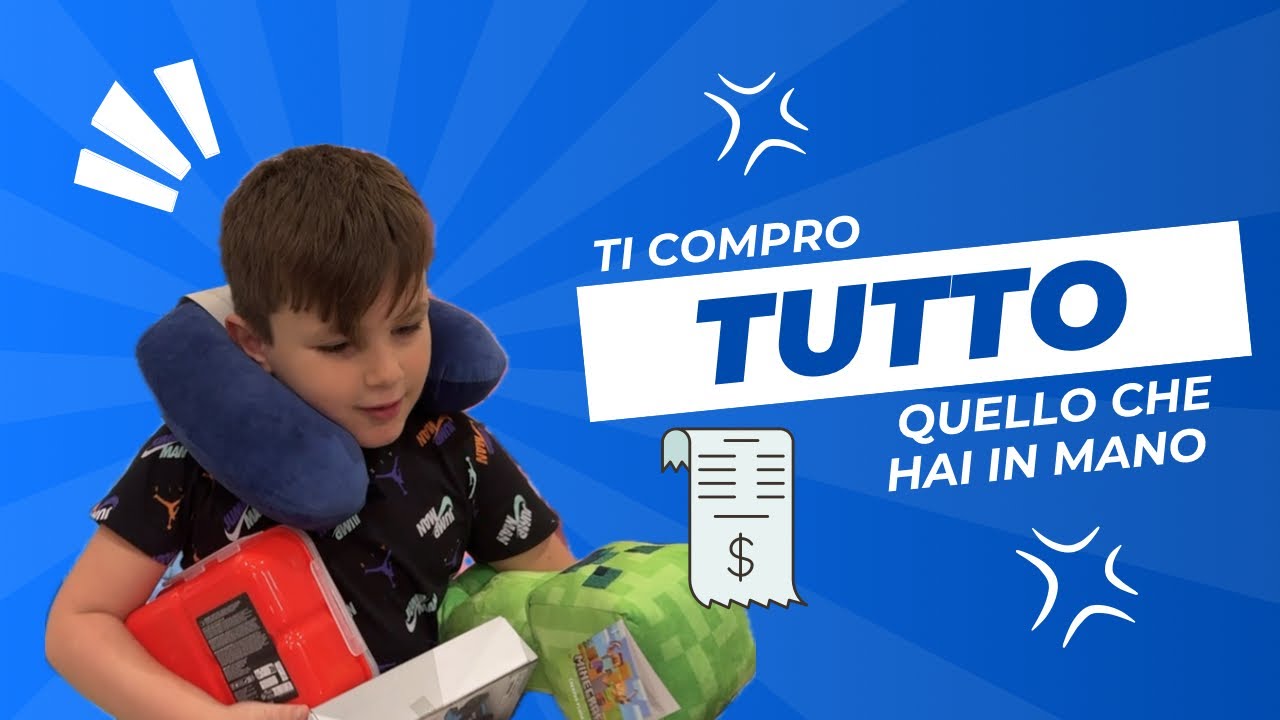 TI COMPRO TUTTO QUELLO CHE RIESCI A PORTARE ALLA CASSA!!🤑