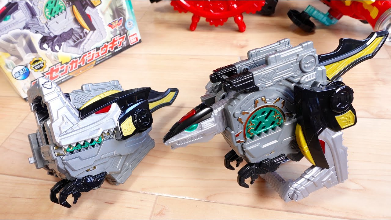 二人のヒーローがパワーアップ & 巨大化/SD化合体！DXゼンカイジュウギア レビュー！スーパーゼンカイザー・スーパーツーカイザー！噂のファングメモリと比較！ゼンカイジャー