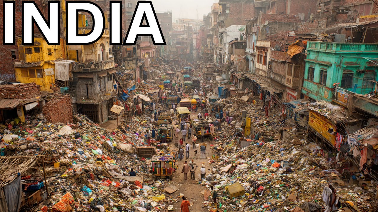 🇮🇳 DELHI, INDIA 😱 I FOUND THE DIRTIEST AND SMELLIEST PLACE IN INDIA&hellip; WORST PLACE I&rsquo;VE EVER SEEN 😷