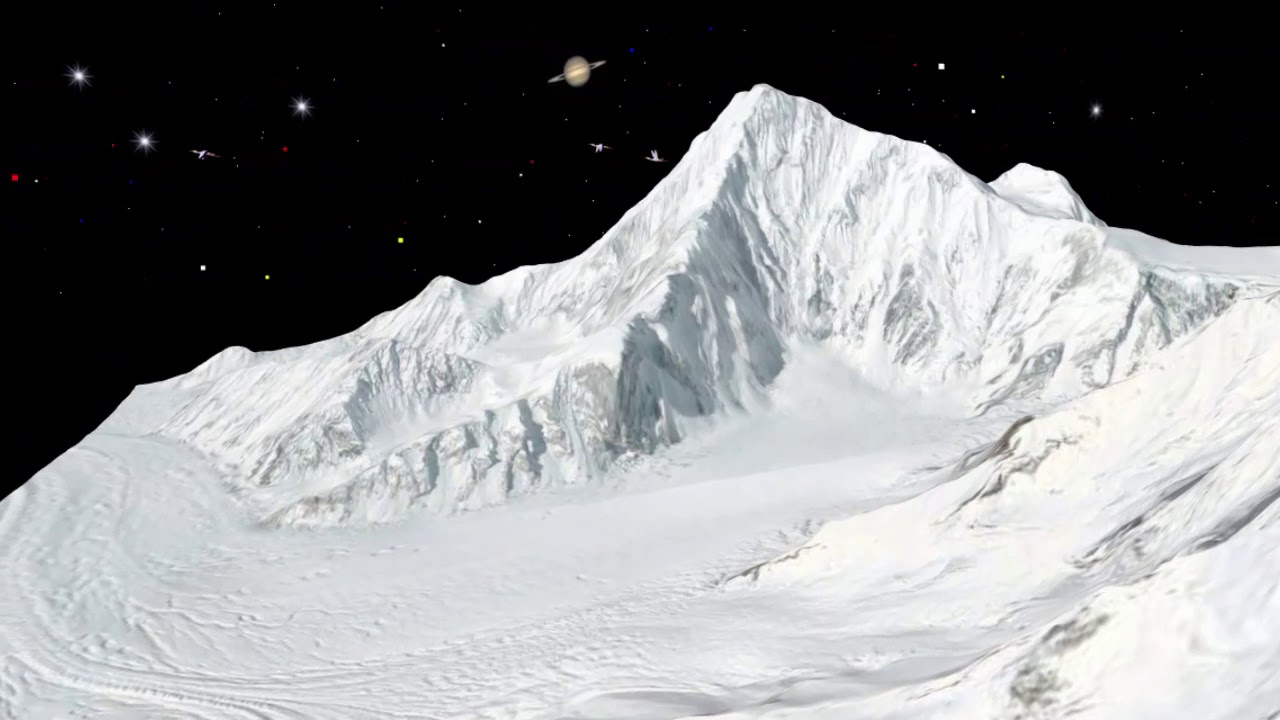 Sia Kangri Peak Aerial Flyover (锡亚康戈里峰)