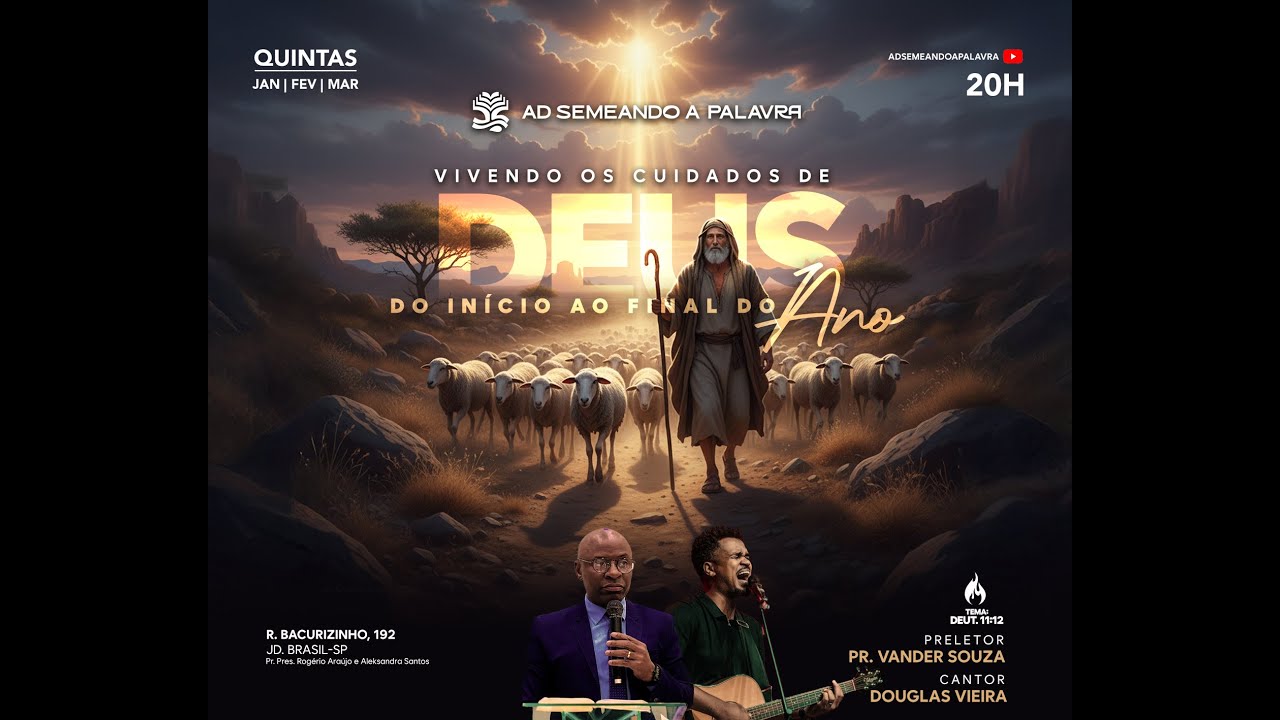 Culto da Vitória - 29/01/2026 | Pr. Vander Souza & Cantor Douglas Vieira