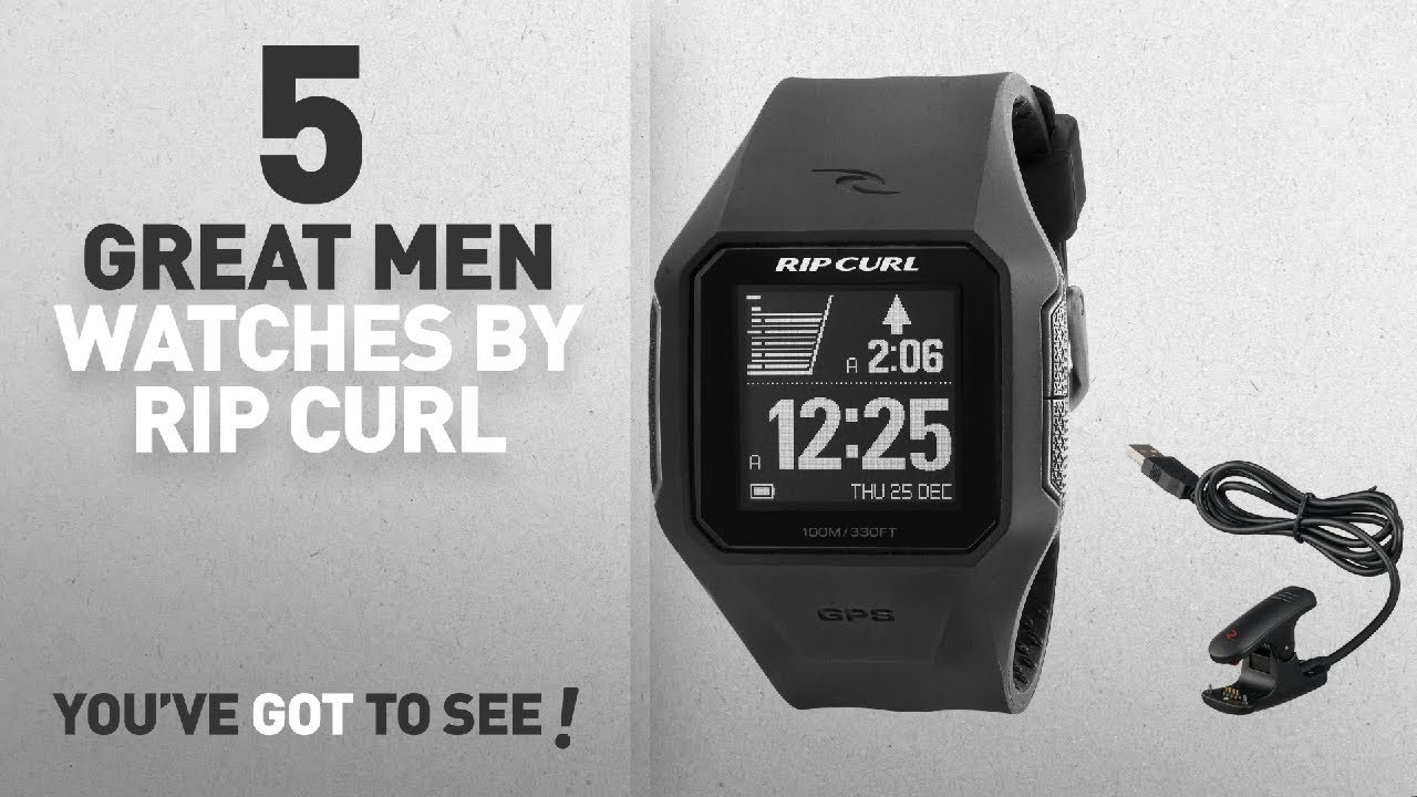 Top 10 Rip Curl Men Watches [ Winter 2018 ]: Rip Curl Unisex A1111 BLK Digital Display Quartz Black