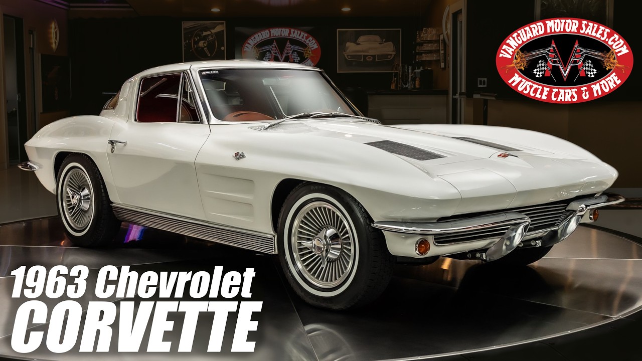 1963 Chevrolet Corvette Split Window Coupe L30 327/250 For Sale Vanguard Motor Sales #6003