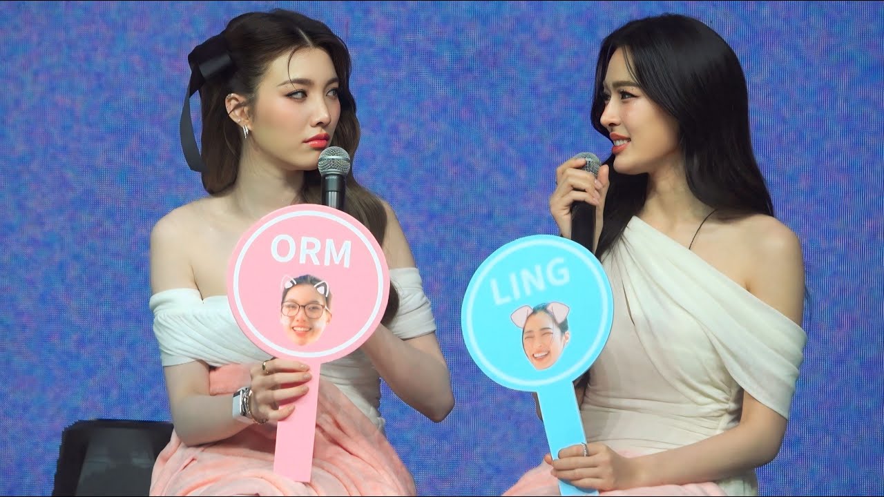 [4k Fancam] LingOrm หลิงหลิง ออม - (game) Guessing it’s LING or ORM | LingOrm FM in Macao 251122